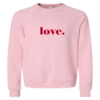 upcspcrewpink-love-red