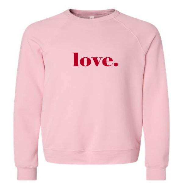 upcspcrewpink-love-red